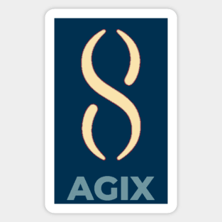 AGIX Singularity net token Sticker